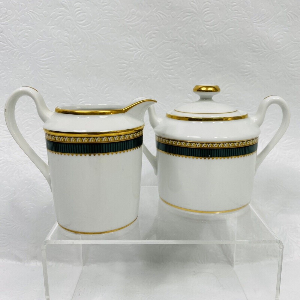 Fitz & Floyd Roanoke Sugar & Creamer